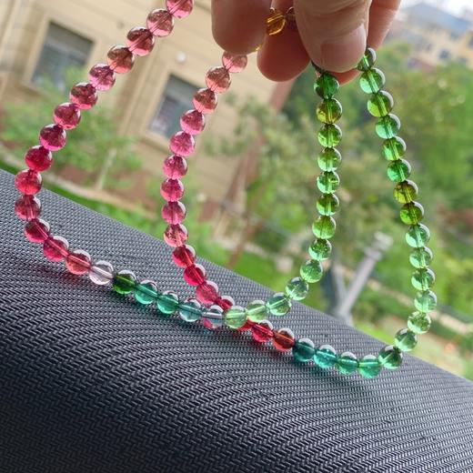 6.6mm多圈彩虹碧玺手串 商品图5
