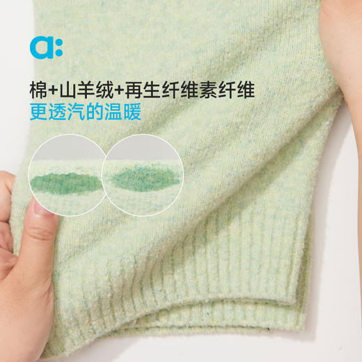 【新品降价】allblu幼岚【棉羊绒花纱毛织卫衣】儿童毛衣A类亲肤保暖弹力 商品图1