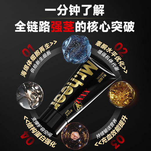 【新品】Mr.heer荷尔先生男士修护凝胶60ml修护增长根源巩固 商品图3