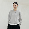 绽放702朵/2024秋季新款女装设计感系带休闲棉纱宽松圆领套头卫衣 商品缩略图3