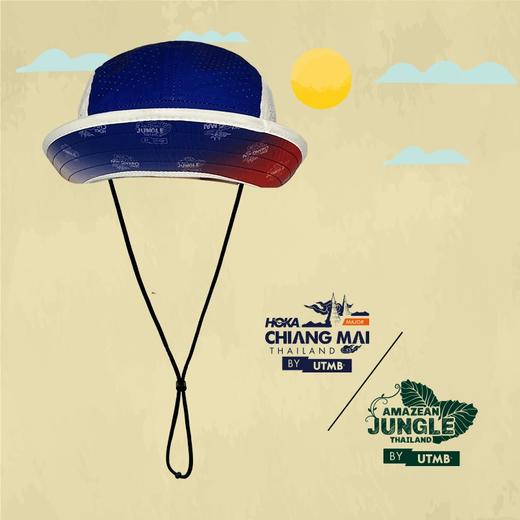 泰国UTMB®限定版风洞丛林帽男女同款户外跑步运动越野跑遮阳防晒透气速干帽子（有赠品） 商品图2
