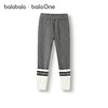 巴拉巴拉balaOne童装儿童加绒打底裤女2025秋冬新款脚口拼接袜套 商品缩略图4