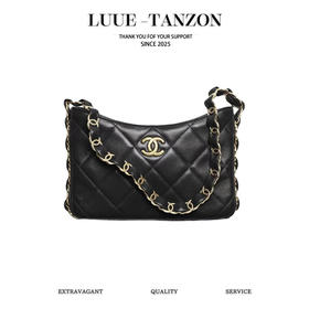 香奈儿 24k Hobo腋下包黑金太太太好看了吧（LZ）