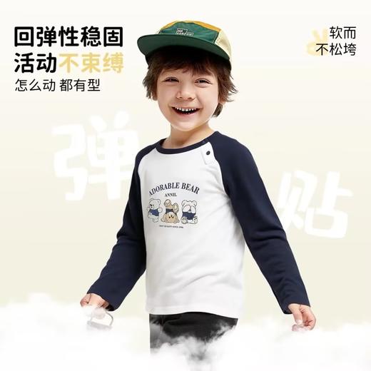 男童长袖针织衫秋季新款安奈儿童装TB531679 商品图2