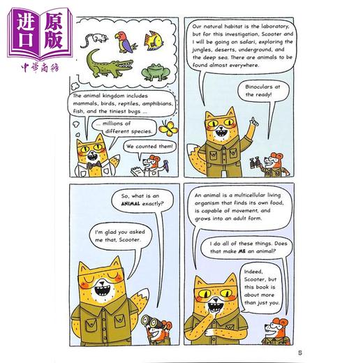 【中商原版】橘猫博士 如何与海豚交谈 How to Talk to Dolphins and Other Incredible Ideas About Animals 英文原版进口书 商品图3