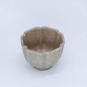 问鼎哥窑慕古款镜花杯