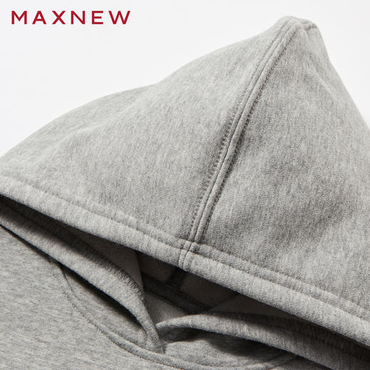 【门店同款】马恩MAXNEW童装秋冬女童长袖连衣裙宽松连帽长裙休闲 商品图2