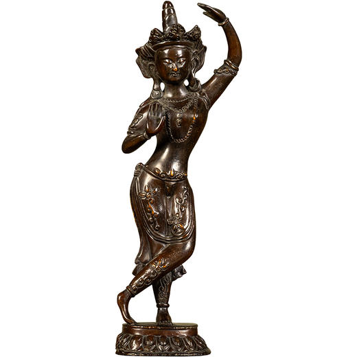 清	黄杨木雕度母立像 商品图5