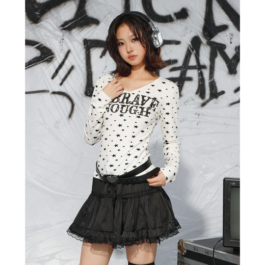 设计独特荒诞星星满印T恤纪念日百货门店同款164694934 商品图1