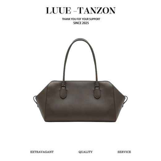 The Row EW 保龄球包，黑色灰色(MM) 商品图0