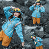 LUCKYDEER/幸运鹿女士短款户外防风防泼水透气徒步单层登山服 商品缩略图0