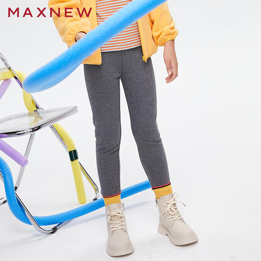 【门店同款】马恩MAXNEW童装秋冬女孩童装针织打底裤加厚百搭外穿 商品图2