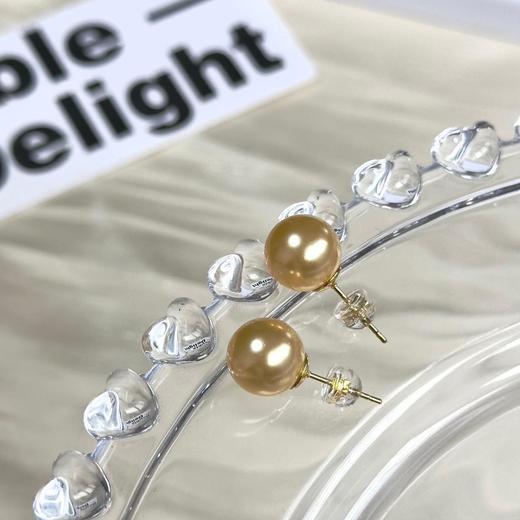 【经典不过时】yiyixm 一周珍珠耳钉（5对） | 三个黄金尺寸 5种颜色 镜面光泽 时尚简约 商品图4