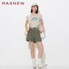 【门店同款】马恩MAXNEW2025夏季新款女装短袖T恤女圆领修身显瘦 商品缩略图3