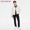 【门店同款】马恩MAXNEW男装年秋季黑色梭织长裤直筒百搭宽松通勤 商品缩略图4