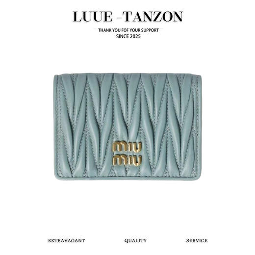 缪缪-新版本口袋小钱包pocket wallet专柜新款小钱夹（LZ） 商品图0