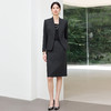 IWY/高级感黑灰色西装套裙女秋冬正式场合酒店接待职业装25CS811 商品缩略图1