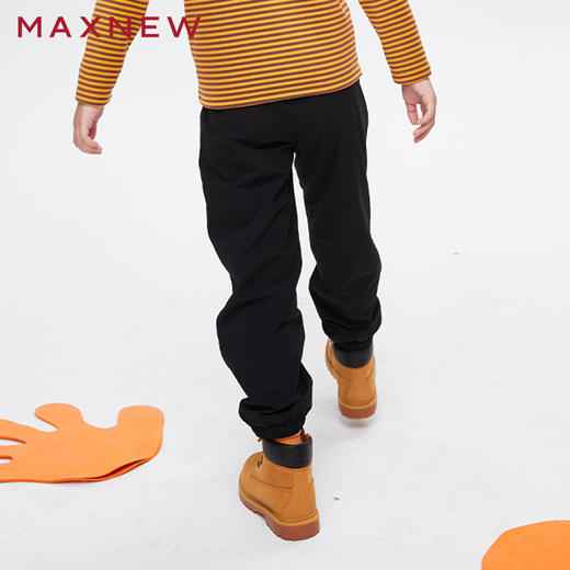 【门店同款】马恩MAXNEW童装秋冬男大童休闲运动裤时尚束脚长裤百 商品图3