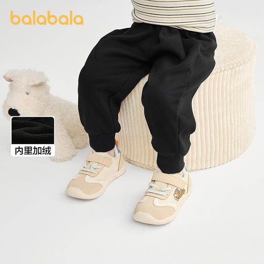 巴拉巴拉宝宝长裤加绒男童女童休闲裤冬2025新款百搭 商品图0