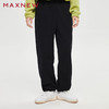 【门店同款】马恩MAXNEW女装针织长裤秋冬宽松百搭潮流休闲运动裤 商品缩略图0