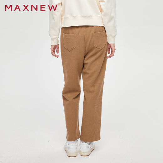 【门店同款】马恩MAXNEW女装针织长裤秋冬季新款休闲百搭时尚松紧 商品图3
