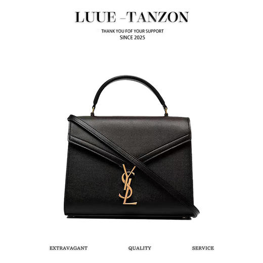 圣罗兰 Cassandra鱼子酱纹手拎包（LZ） 商品图0