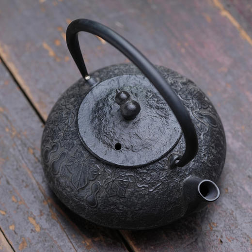 暗香疏影/铁壶/福禄壶/手工无涂层铸铁壶烧水壶老铁壶茶壶 商品图5