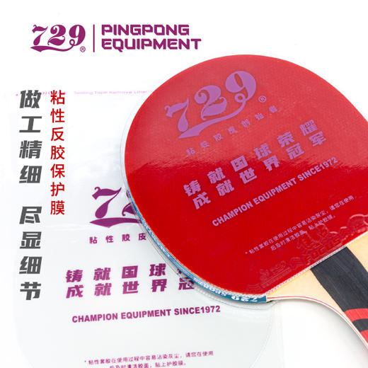友谊729  乒乓球粘性反胶护胶膜 抗氧化膜延长套胶寿命可重复使用 商品图2