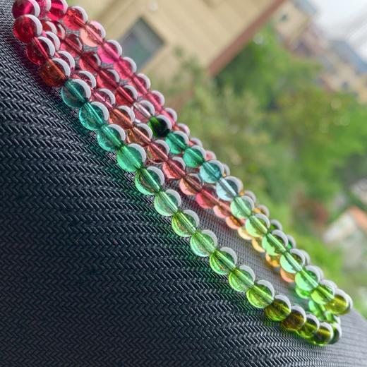 6.6mm多圈彩虹碧玺手串 商品图6