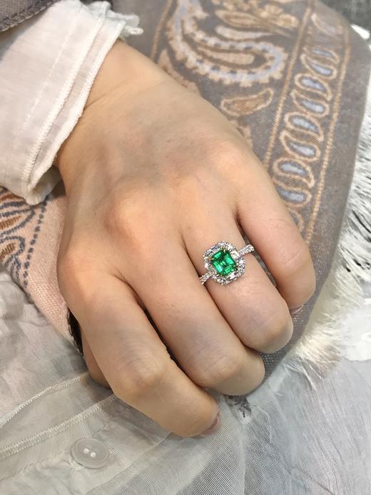 1.62ct刻面祖母绿戒指 商品图5