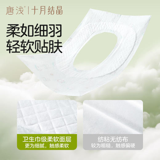 【99元10件】唐浅一次性马桶垫旅行游必备全覆盖产妇加厚坐套酒店专用 商品图3