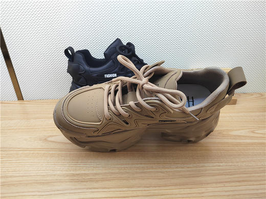 豪行春季新款23177806真皮时尚运动休闲低跟女鞋单鞋专柜正品 商品图3