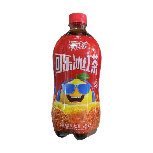 统一 可乐冰红茶碳酸茶饮料 680ml/瓶 商品图1