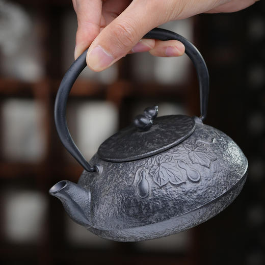 暗香疏影/铁壶/福禄壶/手工无涂层铸铁壶烧水壶老铁壶茶壶 商品图2