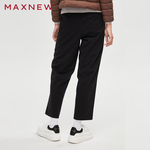 【门店同款】马恩MAXNEW女装秋冬针织直筒长裤时尚休闲百搭潮流显 商品图3