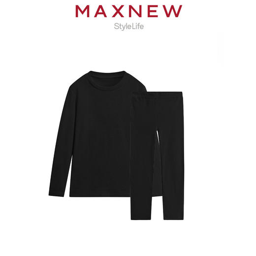 【门店同款】马恩MAXNEW女装家居内衣套装秋冬新款打底秋衣秋 商品图1