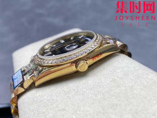 【钻圈款】QF配重版 重量180克+ 劳力士星期日历型系列 日志40mm 黑冰糖DD 商品图5