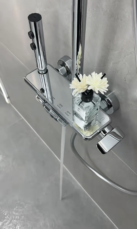 6040 普罗旺斯全铜四档花洒-电镀