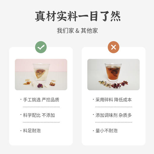 【人参桃仁茶】元气滋养 气润兼顾 面若桃花 草本滋养茶饮70g（7gx10包）zy 商品图6