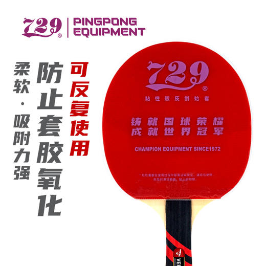 友谊729  乒乓球粘性反胶护胶膜 抗氧化膜延长套胶寿命可重复使用 商品图1