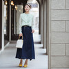 【林栖设计小店】（现货）优雅半身裙不规则百搭气质宽松显瘦2025秋冬新款裙子女1954011 商品缩略图0