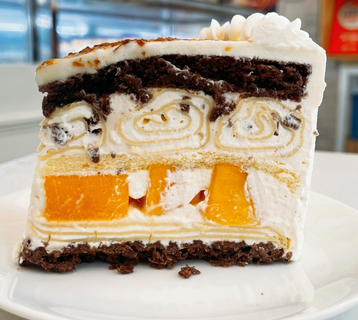 酒酿桂花千层蛋糕