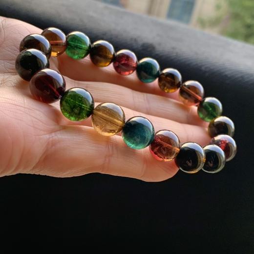 11mm单圈老矿碧玺手串 商品图6