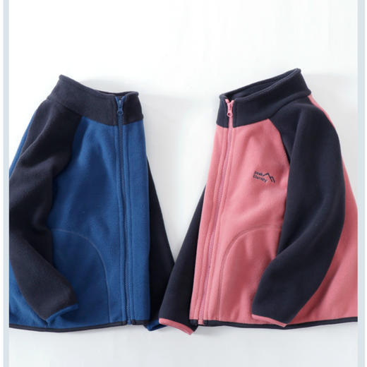 51706摇粒绒拼接撞色外套 商品图3