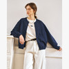 OLrain欧芮儿美式短外套女秋季2025年新款休闲百搭软糯开衫上衣 商品缩略图0
