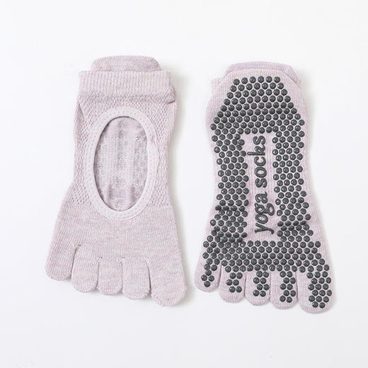 【59元任选3件】【腾飞系列】夏季新款防滑五指袜女士纯棉健身袜子运动专业纯色网眼透气瑜伽袜（活动产品，收货7天内支持退换） 商品图4