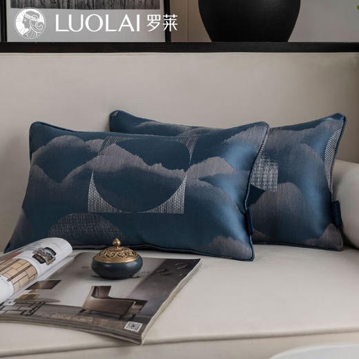 罗莱软装-关山月影抱枕 45*45 商品图8