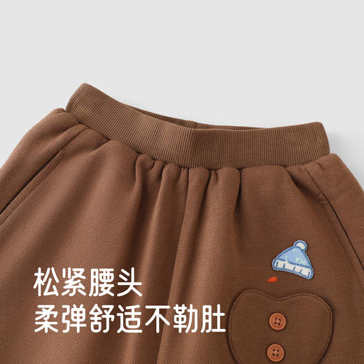【商场同款】英氏儿童束脚裤男童男孩秋冬保暖休闲复古潮流新款 商品图3