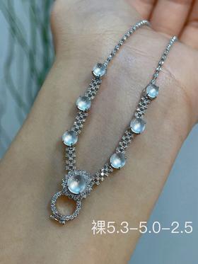 蛋面翡翠万能项链