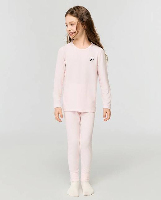 【春上新】8楼爱慕儿童Aimer Kids女孩奶皮贴贴圆领长袖上衣AK172J791，吊牌价359元 商品图3